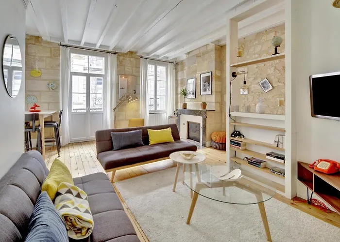 Apartamento Le Retro - Bail Mobilite - Coeur Des Chartrons Bordéus